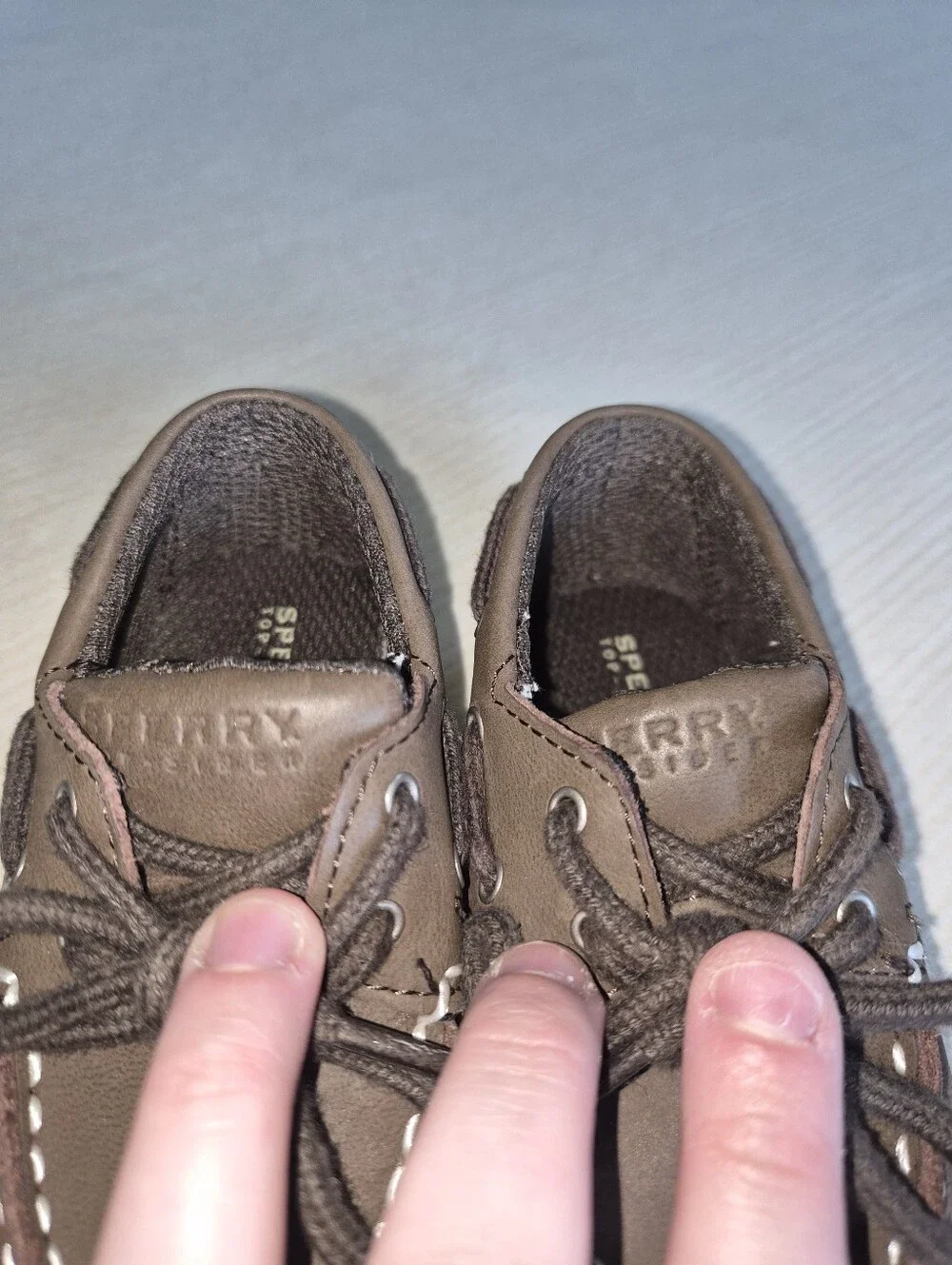 Sperry Brown Dress Loafers - Kids Size 4 - Good Condition